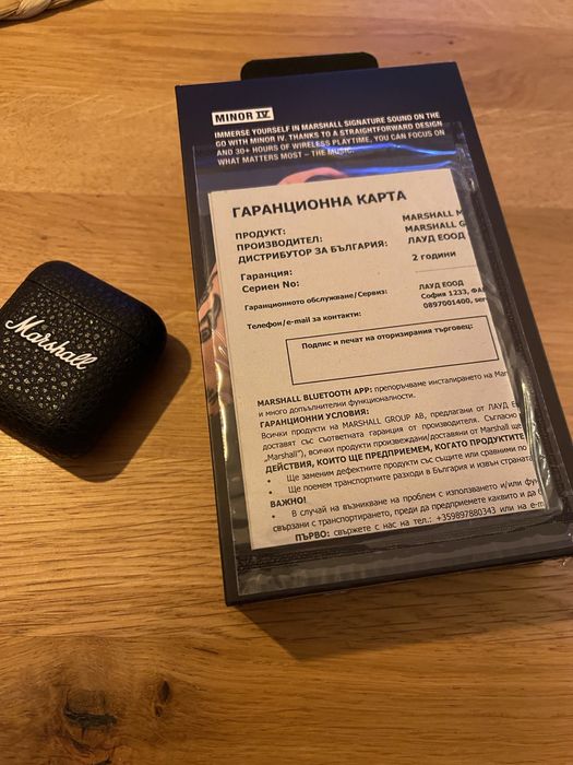 Продавам слушалки Marshall