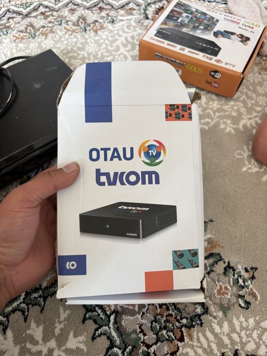 Приставка отау. Пульт двд.