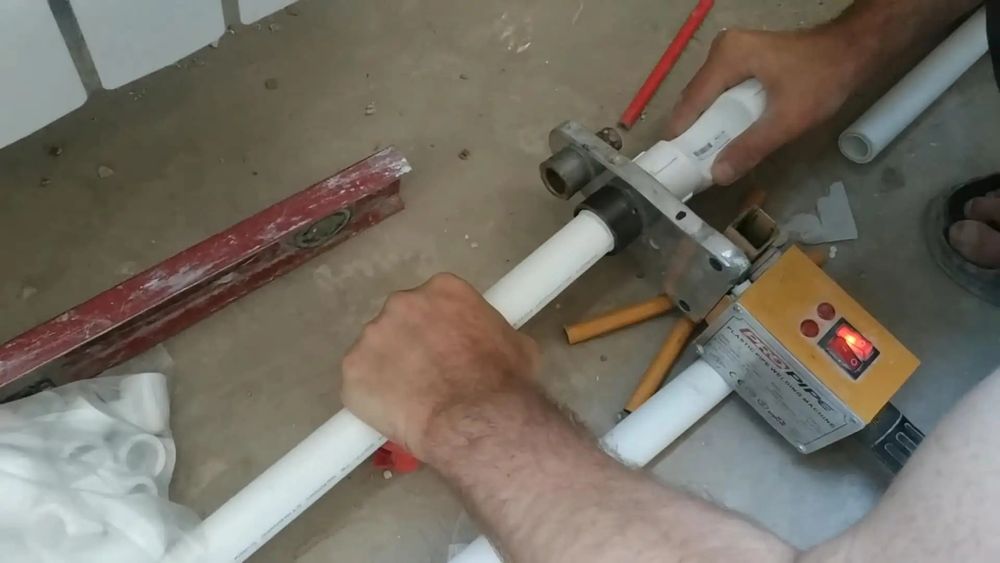 Аренда Пайка для пластиковых труб прокат Утюг для сантехника Дазмол