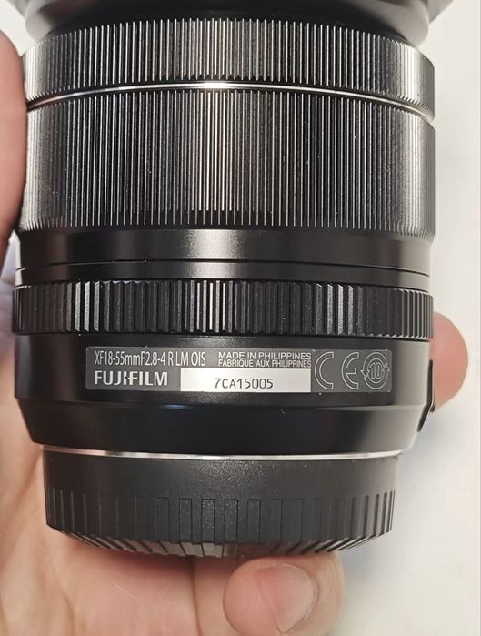 Fujifilm Fujinon XF 18-55mm. 2.8-4
