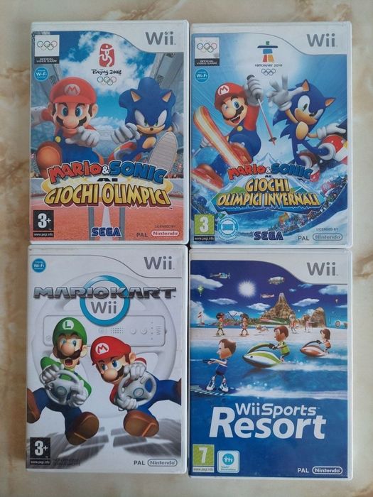 [Wii] Vând 57 jocuri originale pentru Nintendo Wii //poze reale