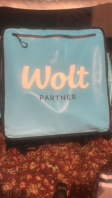 Термосумка wolt. Как новый