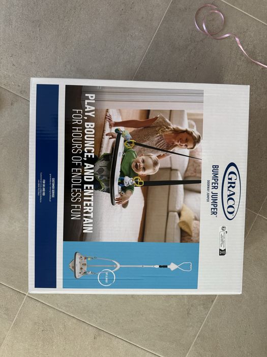 ЧИСТО НОВО Бънджи за врата Graco Bumper Jumper (в кутия)