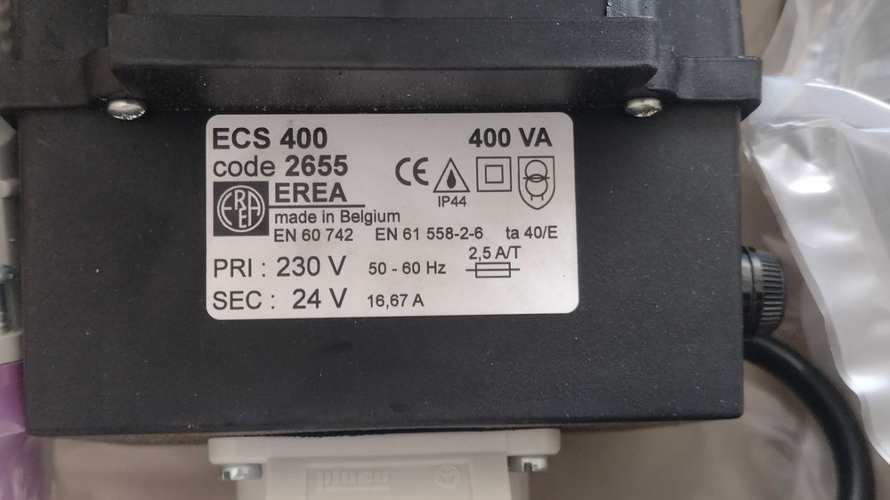 Transformatoare de siguranță 230/24V  100 & 400 VA (210-380 lei/bc)