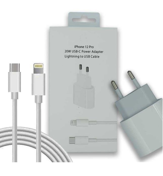 set incarcator 20w fast charge iPhone X 11 12 13 14 Pro Max Mini