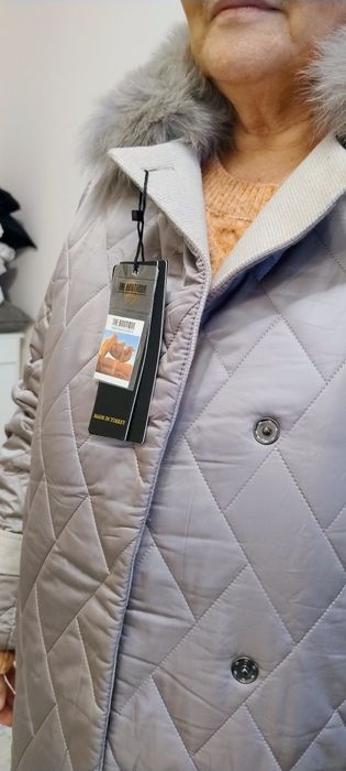 Пальто из курточной ткани