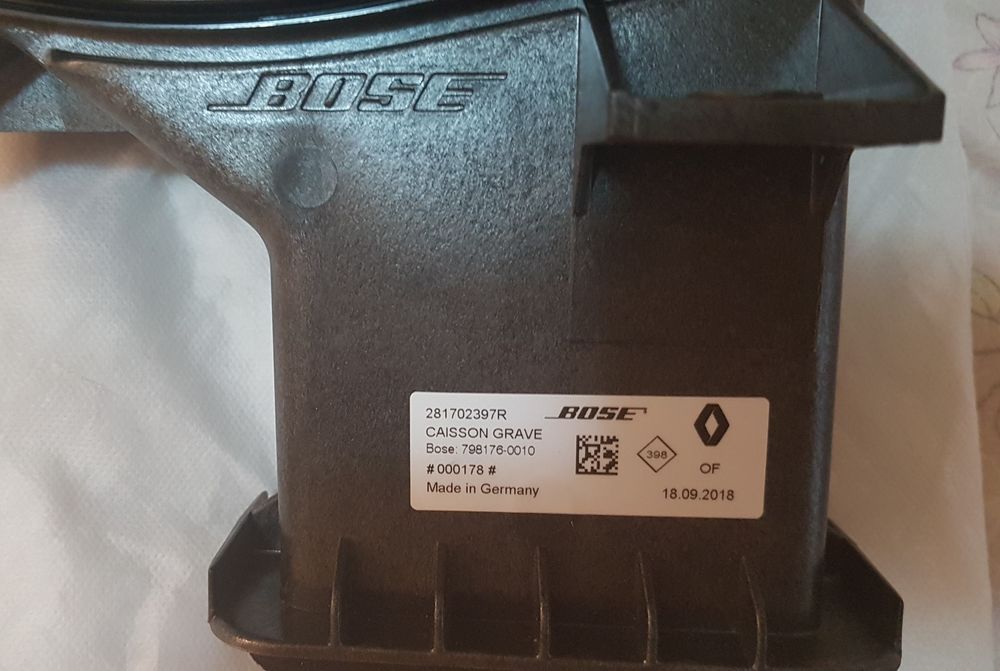 Boxe Bose / subwoofer