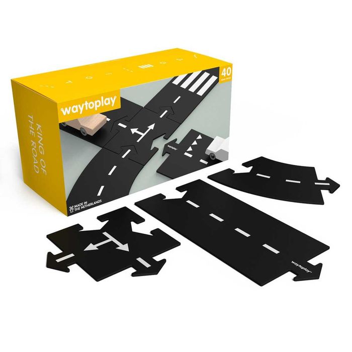 Traseu auto Waytoplay, King of the road, 40 piese