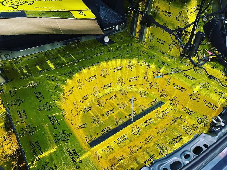 Шумоизоляция авто, шумка