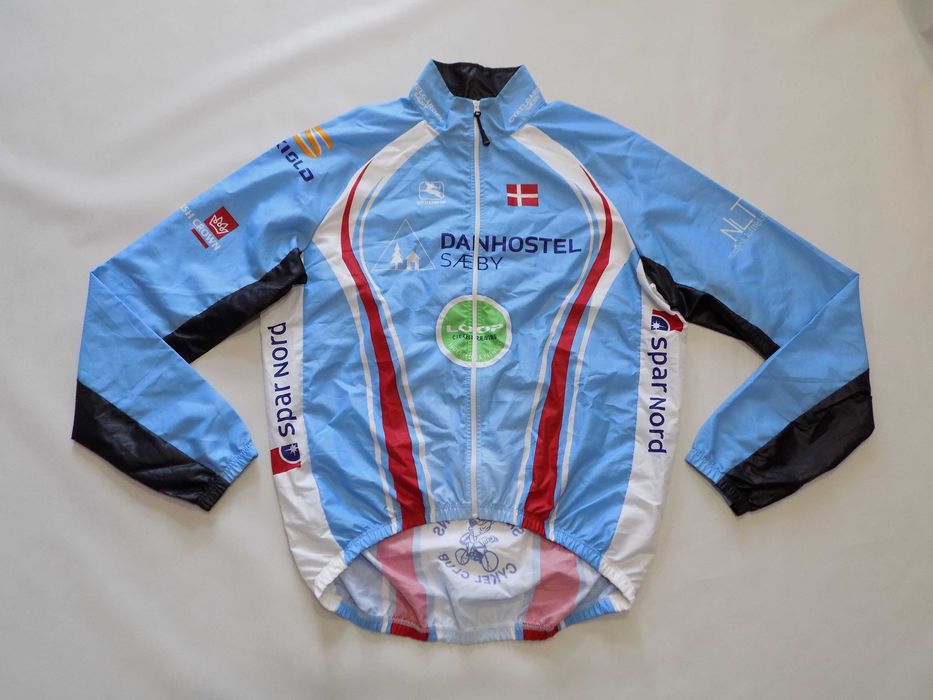 вело джърси xtreme/giordana горнище ветровка екип мъжко колоездене оригинал M/XL