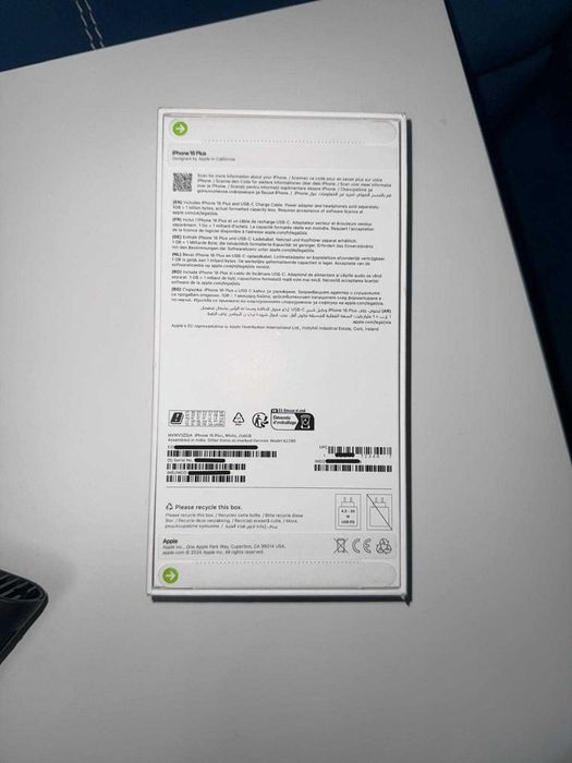 iPhone 16 Plus 256GB Alb Sigilat