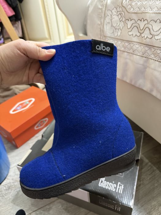 Зимние войлочные валенки