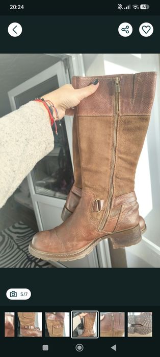 Cizme dama Timberland piele naturala 38