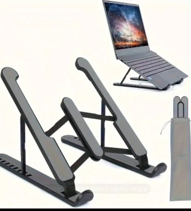 Suport laptop sau tableta reglabil și pliabil