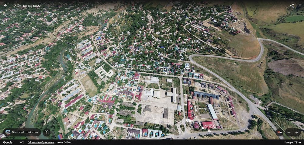 Чарвак участка сотилади 6,15 соток беш тут