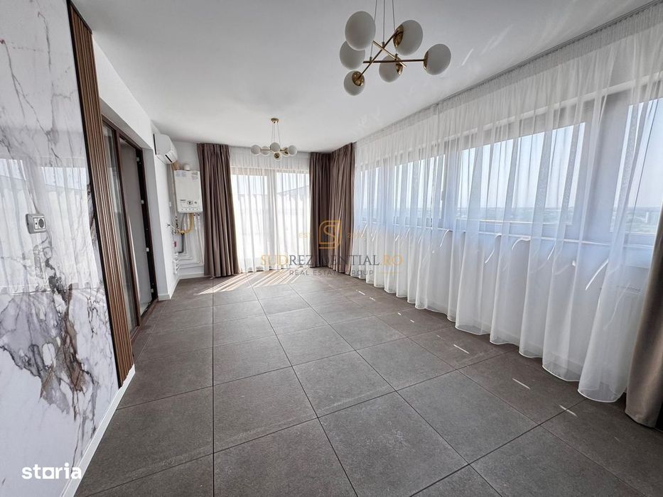 Apartament 3 camere, 84 mp + terasa de 58 mp, finalizat, Soseaua Salaj