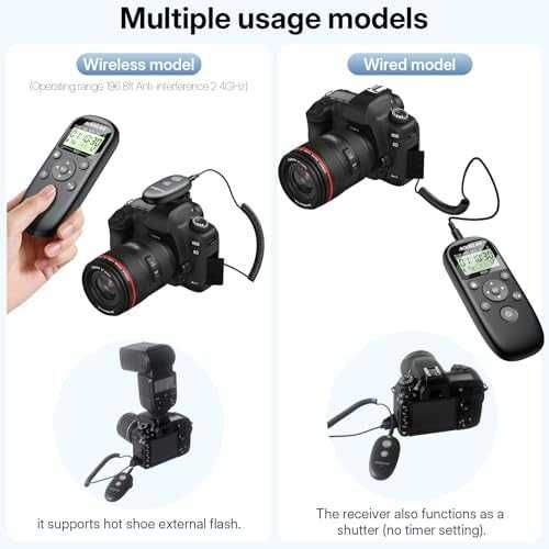 Ново Безжично дистанционно за Nikon time lapse интервален таймер за фотоапарат