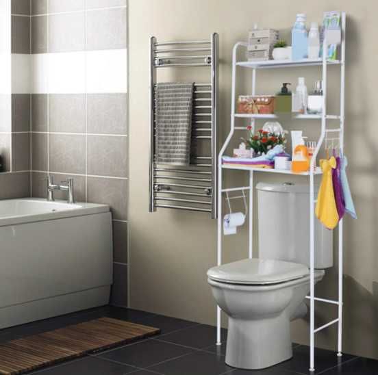 Organizator cu 3 rafturi pentru toaleta