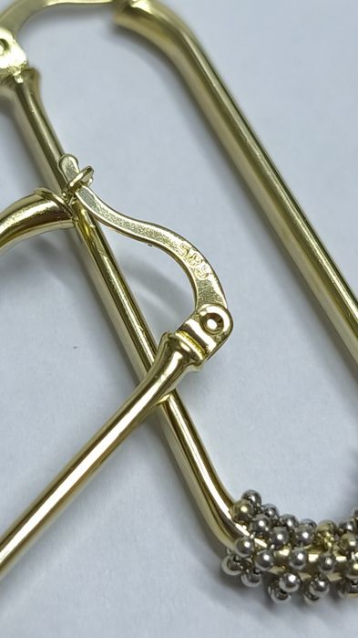 Серьги из жёлтого золота