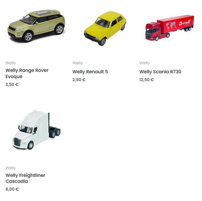 First Gear, Matchbox, Sparky, Tarmac Works, Tomica, Welly (1:64 нови)