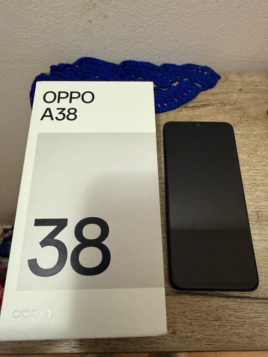 Oppo A38, Dual SIM, 128GB, 4GB RAM, 4G, Glowing Black