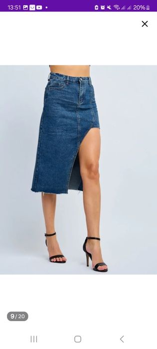 Продам джинсовую юбку на худенькую девушку р.42-44 М