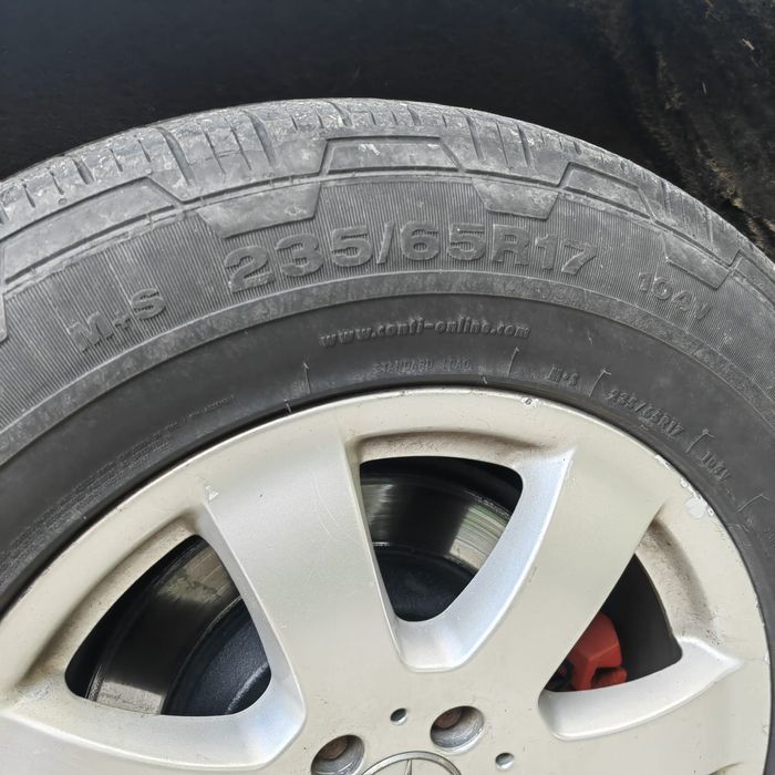 Джанти с гуми за Mercedes 17 цола