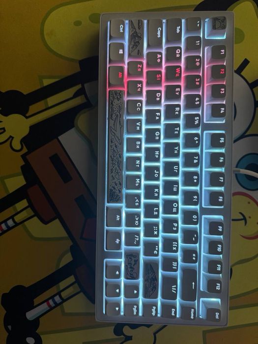 Dark Project клавиатура Alu81A collab Terra Nostra The Harmory