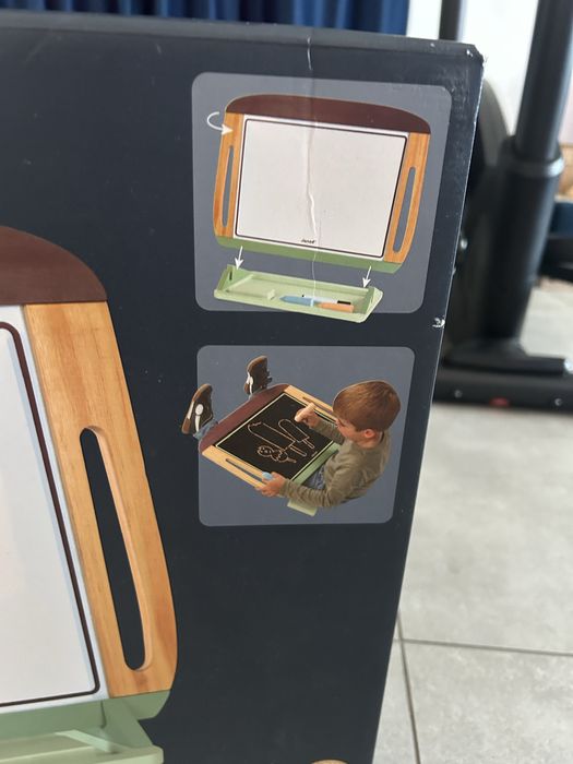 Tabla de scris cu 2 fete Janod din lemn