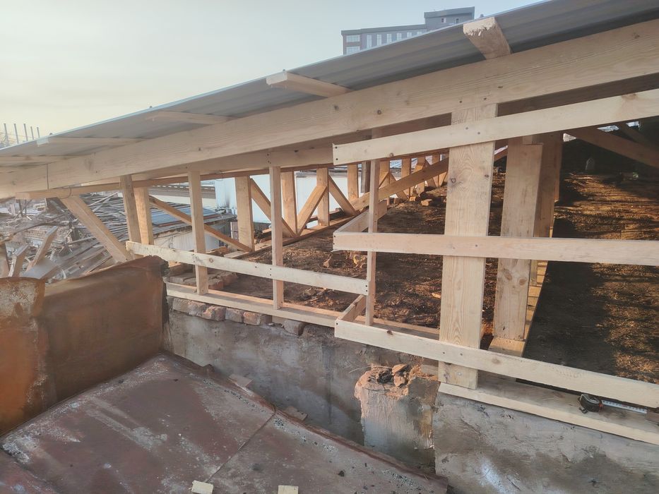 Tomni ochib yopish. Remont kresha. Гидроизоляция...