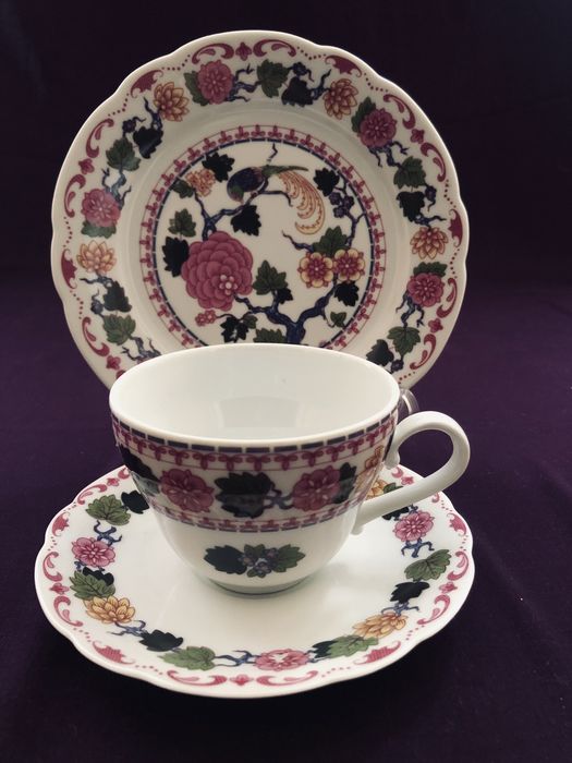 Набор чашки и тарелок ГДР