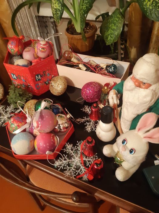 Ёлочные игрушки,дед Мороз