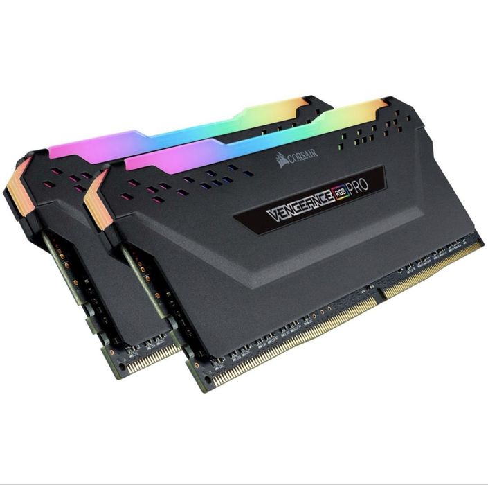 RAM памет Corsair Vengeance PRO RGB Black, 32GB (2×16GB), DDR4