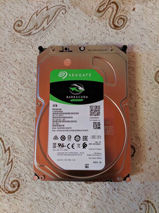 Твърди дискове Seagate Barracuda 4TB