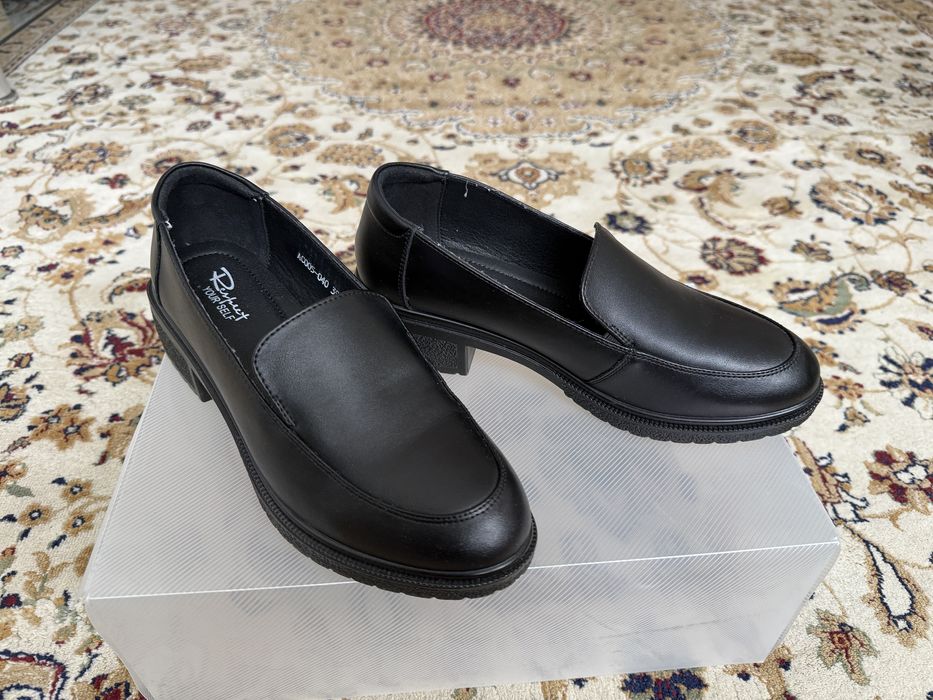 Кожаные лоферы Respect