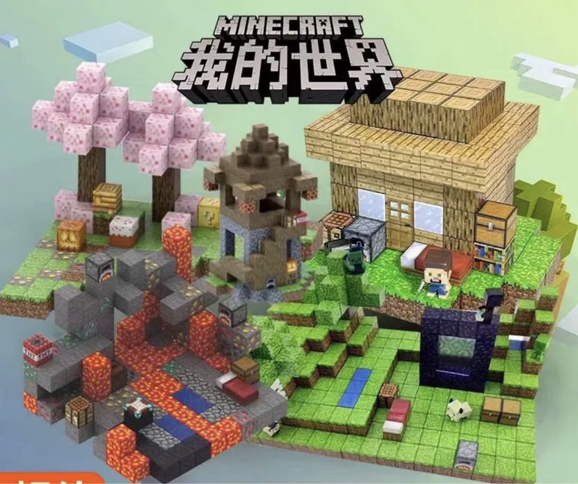 Конструктор Майнкрафт Minecraft 215шт деталей+подарок