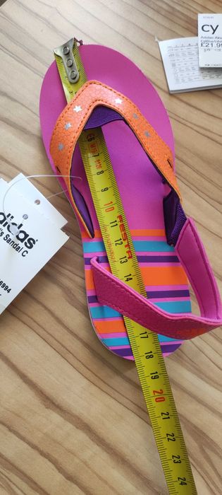 Нови adidas fm girls sandal c №28 / 10К