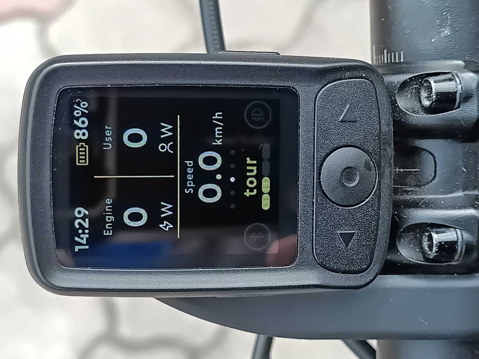 Bicicletă polivalentă electrică cu motor automat CVT Owuru E-ACTV 900