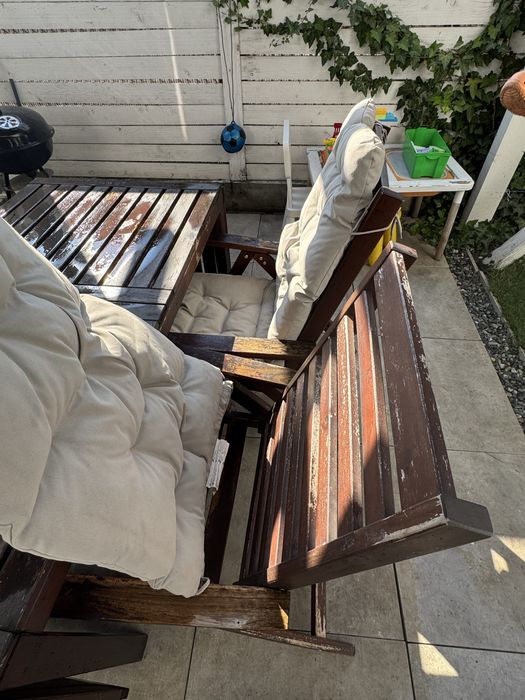 Set Ikea terasa APPLARO + perne