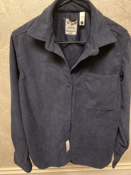 Мужская вельветовая рубашка