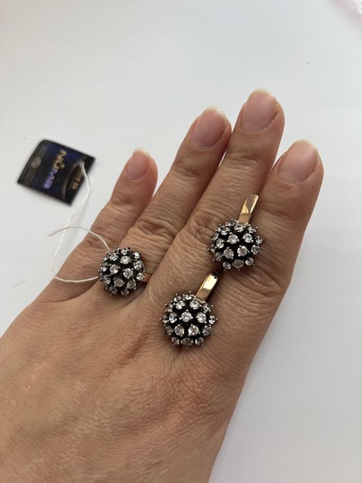 Набор серебро 925. Цена 9000тг