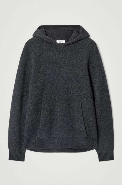 НОВ COS кашмирен суичър с качулка (100% кашмир) – XL