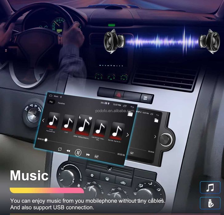 Мултимедия Навигация Android JEEP Cherokee COMPASS CHRYSLER DODGE 2DIN