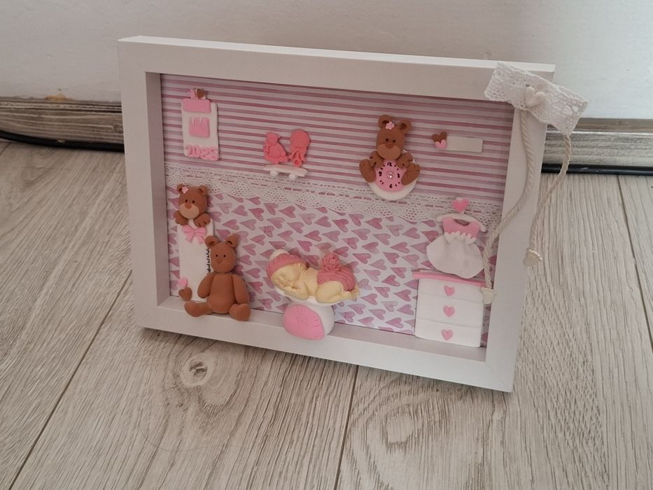 Ramă personalizată pentru bebeluși