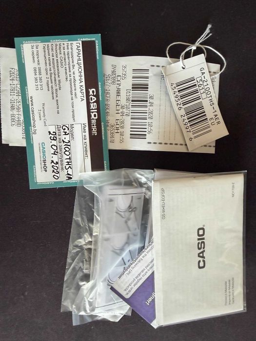 Casio G-Shock GA-2100THS-1AER