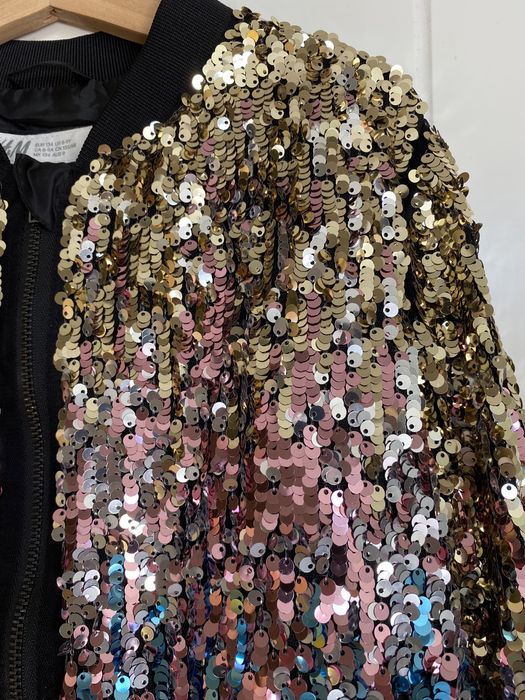 Jacheta fete, H&M, 8-9 ani, 134 cm