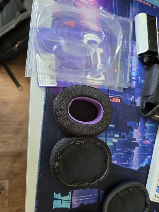 Амбюшуры для Sony WH-1000XM5, тканевые