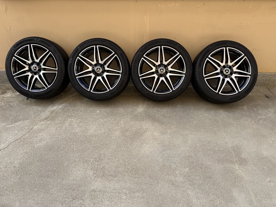 Оригинални джанти Мерцедес V класа W447 Mercedes 63AMG Maybach Brabus В класа Вито Виано Vito Viano Marco Polo W639 5X112 гуми ДОТ 2024 245/45R19 bbs