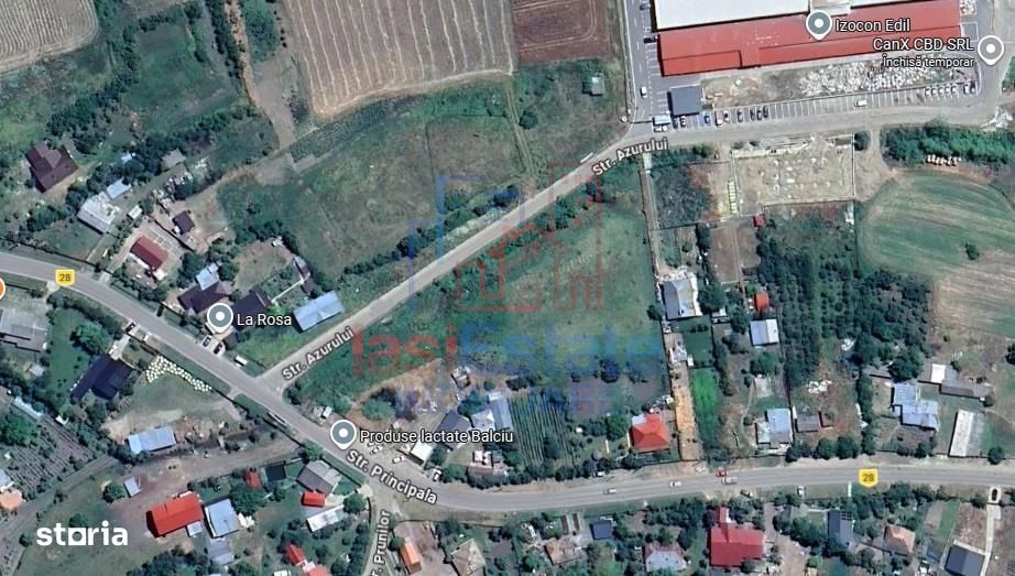 Miroslava  Balciu TEREN 1000mp (2x500mp) str asfaltata si toate utilit