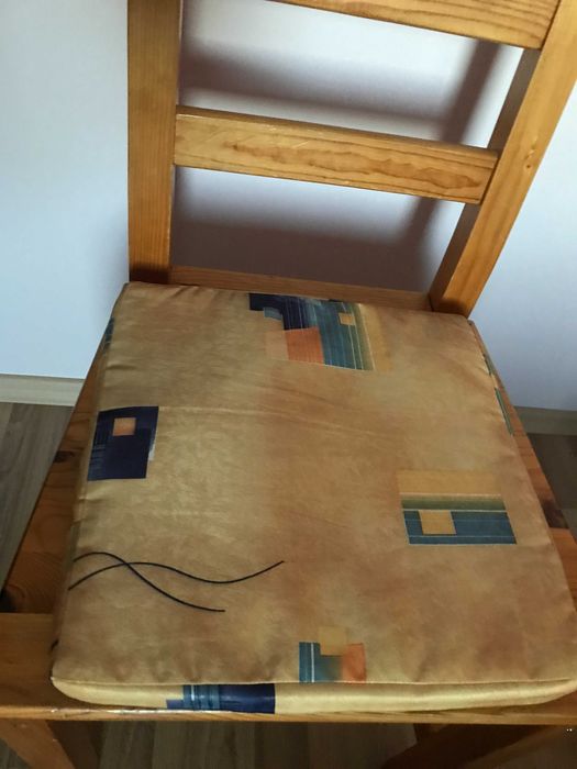 Декоративни възглавници Дантелени калъфки Дървен Стол